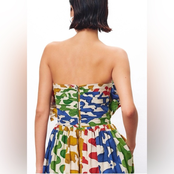 Mara Hoffman Billie Skirt and Vivi top in multi color pattern - Picture 5 of 15